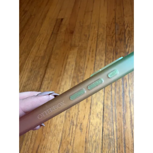 OtterBox Symmetry Series+ MagSafe Case for iPhone 16 Pro Plus Ombre Green Pink - Image 4