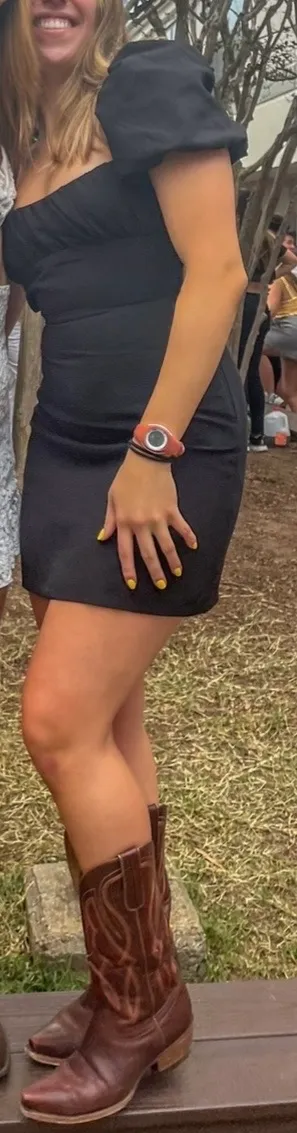 ZARA Black Mini Dress - Image 3