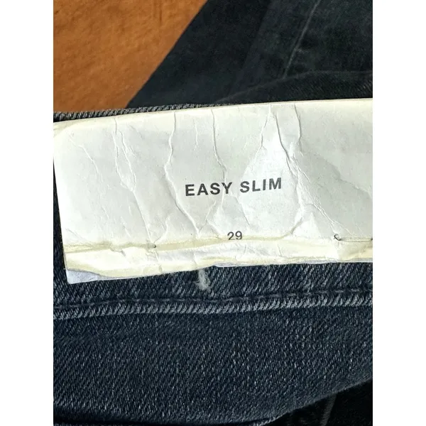 7 For All Mankind Dark Wash Blue Denim Slim Fit 29 NWOT Premium Denim Mid Rise - Image 9
