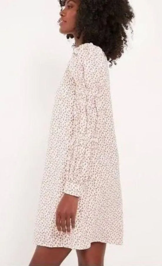NWT Tuckernuck Hyacinth House Clemons Mini Textured Floral Puff Sleeve Dress S - Image 7