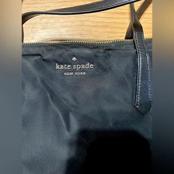 Kate Spade Classic Black Tote - Image 2