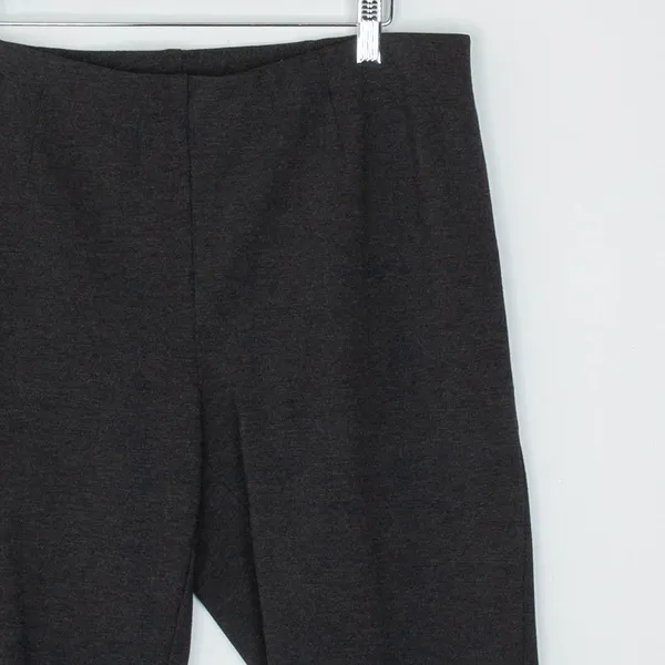 J. Jill Ponte Slim Leg Pull‎ On Pants Size M Dark Gray Stretch Everyday Capsule - Image 2