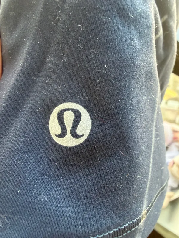 Lululemon Long Sleeve Athletic Top Navy - Image 4