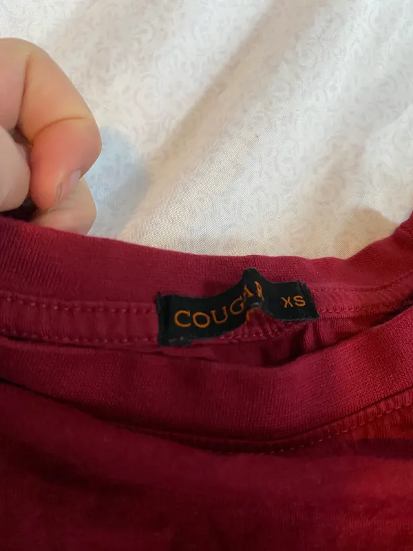 cougar tshirt Size XS - Image 3