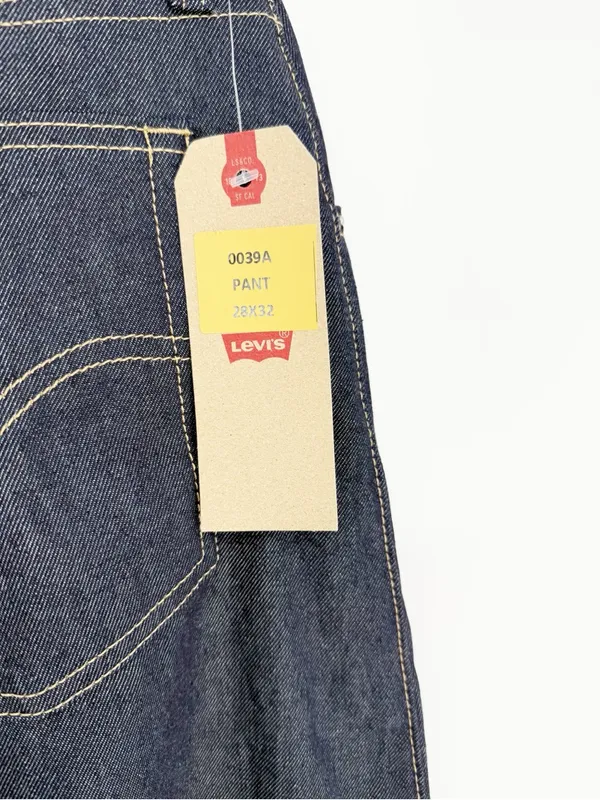 NWT Levi's Baggy Dad Barrel Leg Jeans Women's 28 Blue Y2K Denim - Image 8