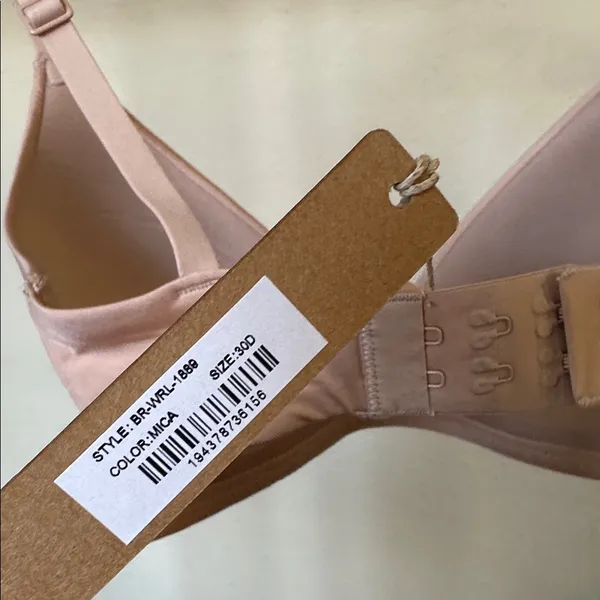 SKIMS Wireless Lightly Lined Bra Mica  1889 size 30D ‎ NWT - Image 6