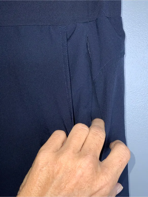 Westbound Navy Pull‑Tie Skort With Pockets Large - Image 7
