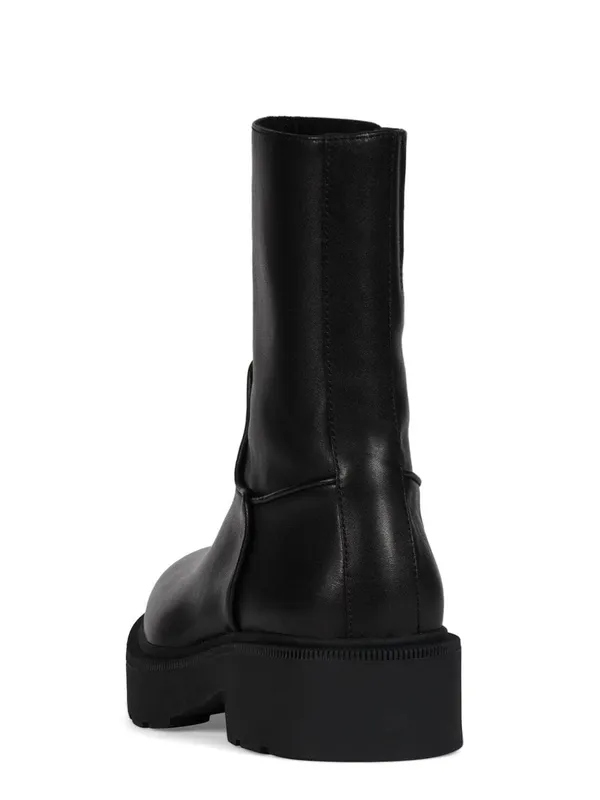 NEW Jeffrey Campbell Danni Platform Bootie Black SZ-10 Chunky Heel Y2k - Image 4