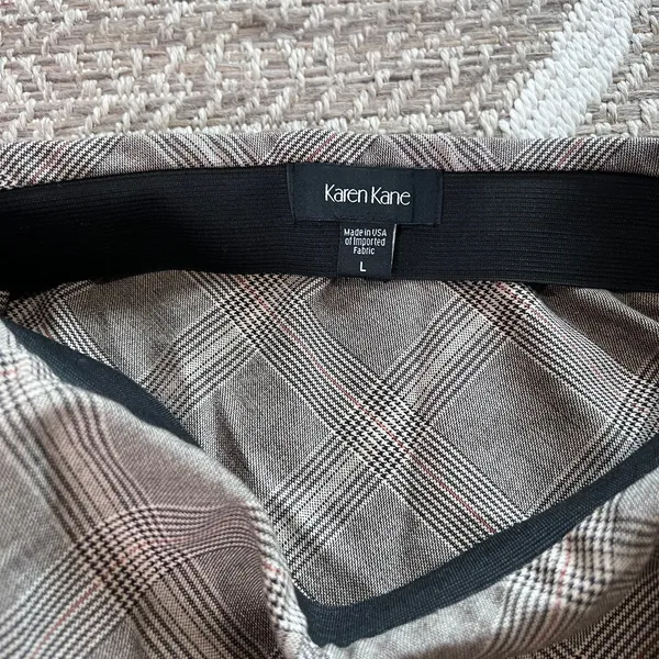 Karen Kane Plaid Skirt Sz Large - Image 5