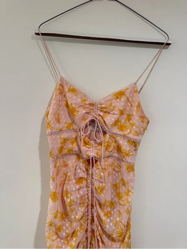 Significant Other Pink & Gold Dress Size 6 - Image 2
