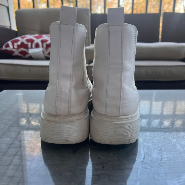 SheIn White Boots - Image 4