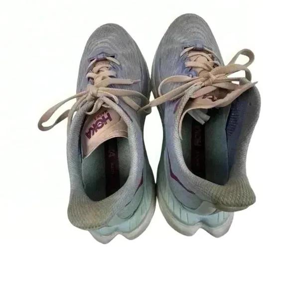 Hoka One One Women's Mach‎ 5 Running Shoes Blue Size 7.5 Lightweight Athletic - Image 9