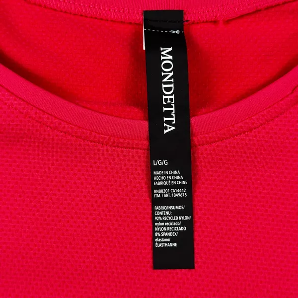 Mondetta Active Stretch Seamless Shirt Women’s Large Pink - Image 3