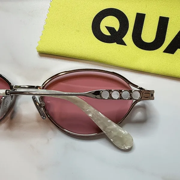 Quay Australia Formal Affair Adorned Sunglasses - Image 5