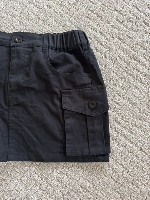 Amazon Black Mini Skirt Cargo - Image 3