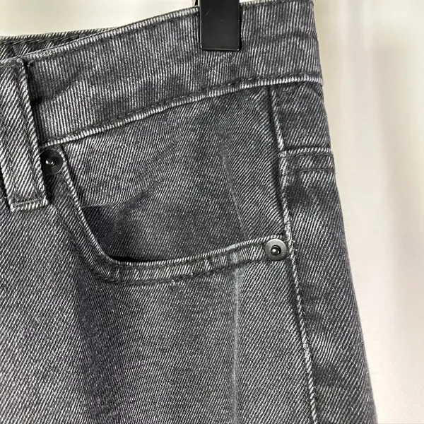 Princess‎ Polly Women's Jeans Black Wash High Rise Flare Denim Size 4 - Image 4