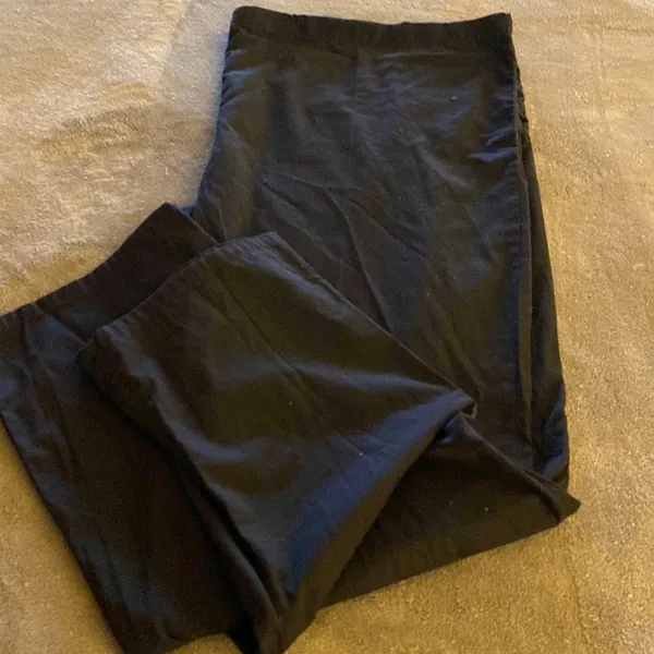 Unisex black scrubs size 2X - Image 6