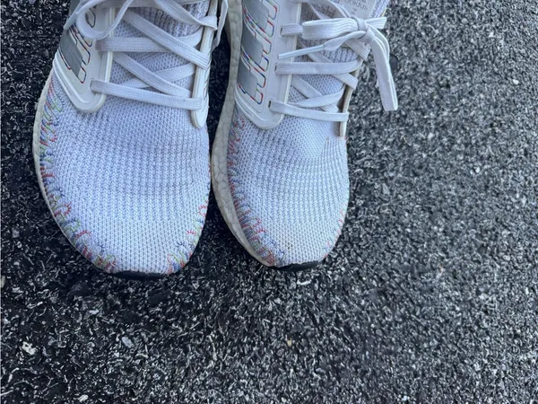 Adidas Ultraboost 20 White Multicolor Running Shoes Women’s 7.5 - Image 3