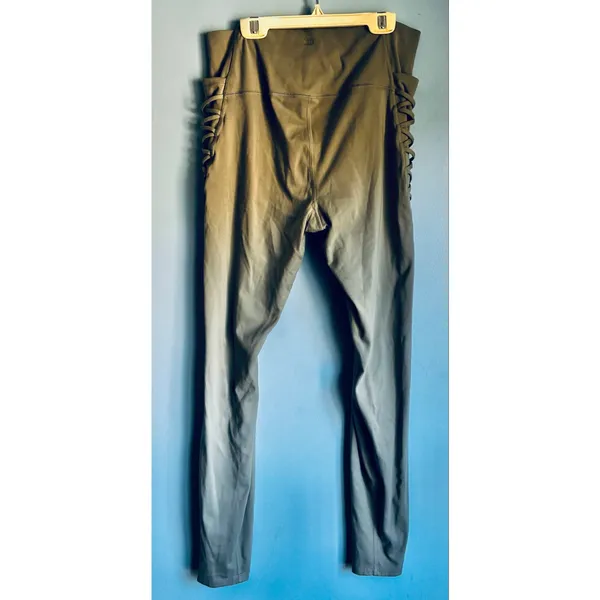 All In Motion Yoga Pants Full Length Sage Green XL Activewear - Image 4