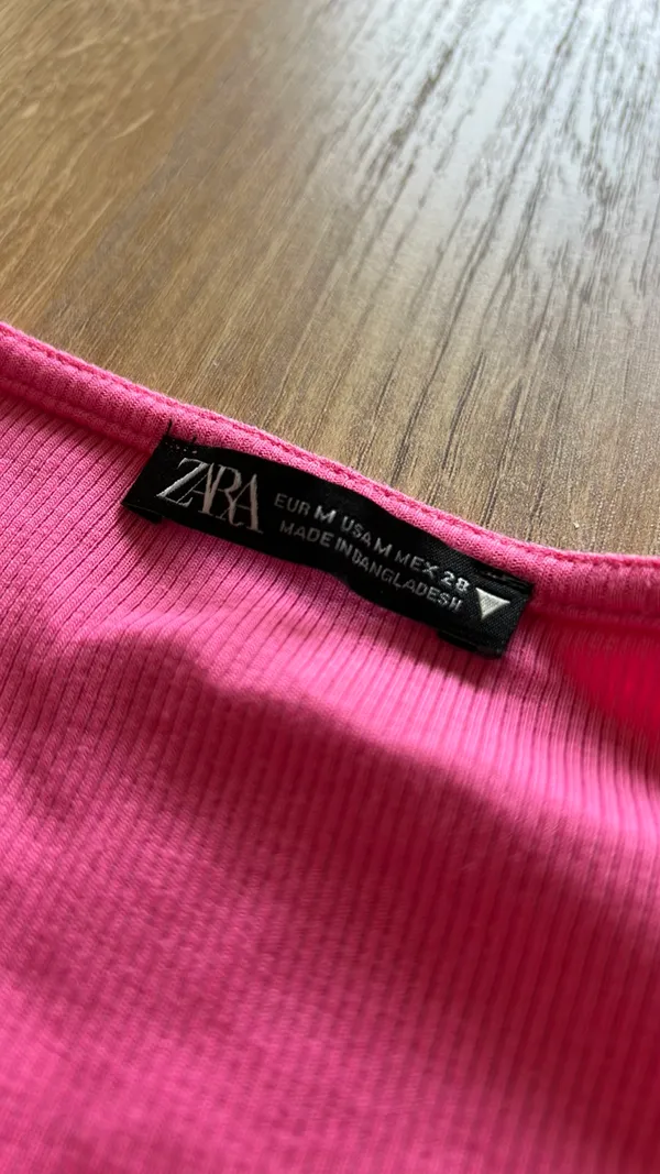 ZARA puff sleeve crop top - Image 5