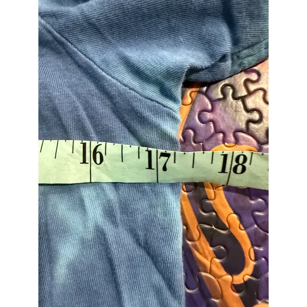 Agolde‎ Mariam Tee Blue Tie Dye Organic Cotton Short Sleeve T-Shirt A7047B Small - Image 5