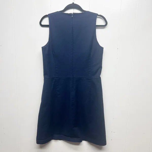 Gap Women's Sleeveless Navy Blue Midi Dress Size 10 Office Career Cocktail Party - Image 5
