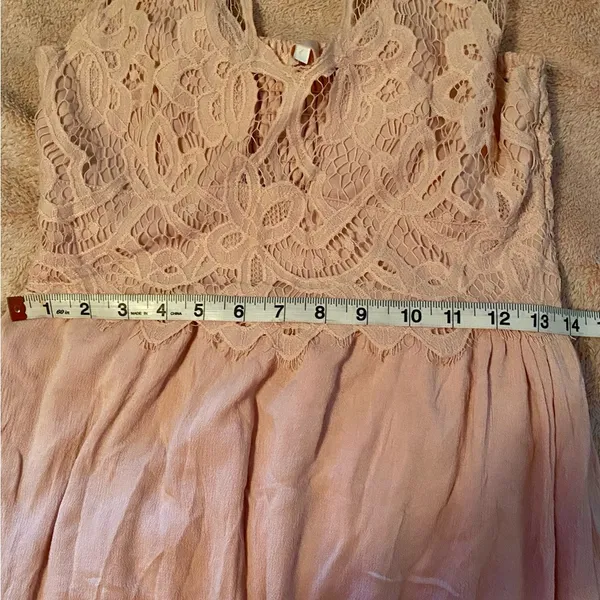 Entro Pink Lace Party Dress. Size XS petite. - Image 8