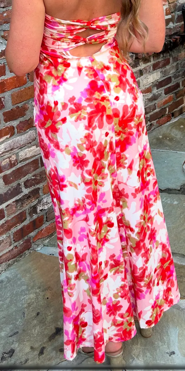 Fortunate One Gardenia Strapless Maxi Dress - Image 2