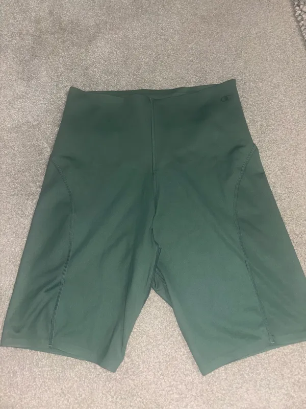 Champion Green Biker Emerald Shorts - Image 3