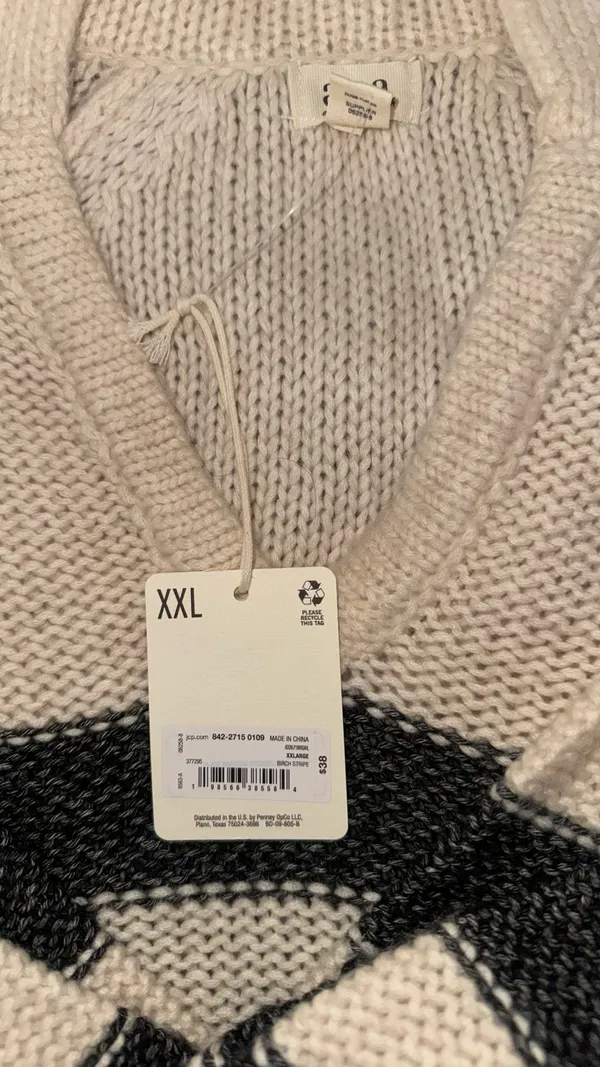 Sweater cropped Tan Size XXL - Image 3