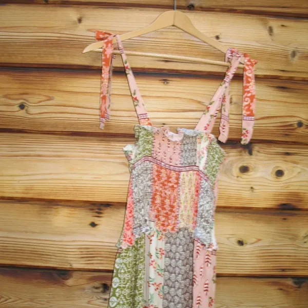 Abel the label NWT Patchwork Cottage Core Long Dress - Image 7