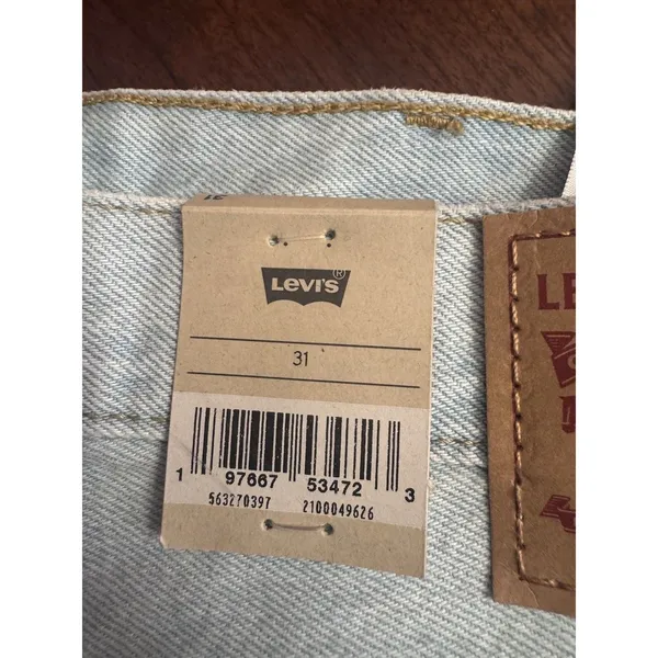 Levi’s 501 Women’s Cut Off Denim Shorts Size W31 Embroidered - Image 12
