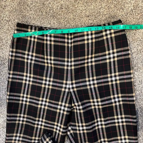 Talbots Women's Plaid Trousers Pants Size 12 - Image 9