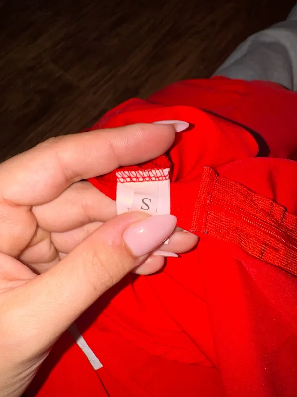 red mini dress - Image 3