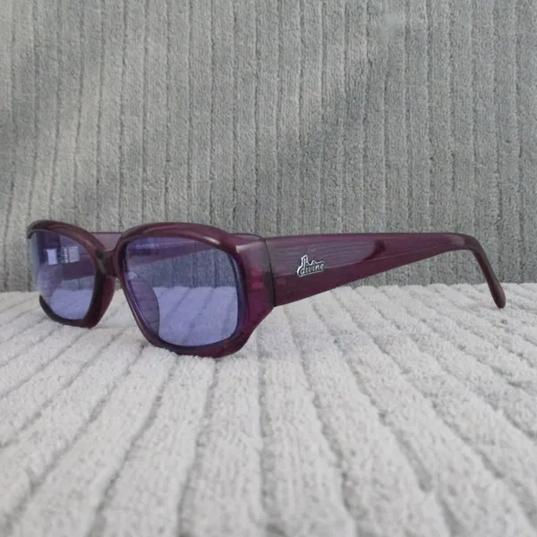 New Divine Eyewear Pandora Purple/Clear Purple Sunglasses NWT - Image 2