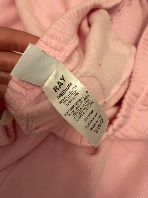 Ray the Brand Sweatpants Pink Size M - Image 3