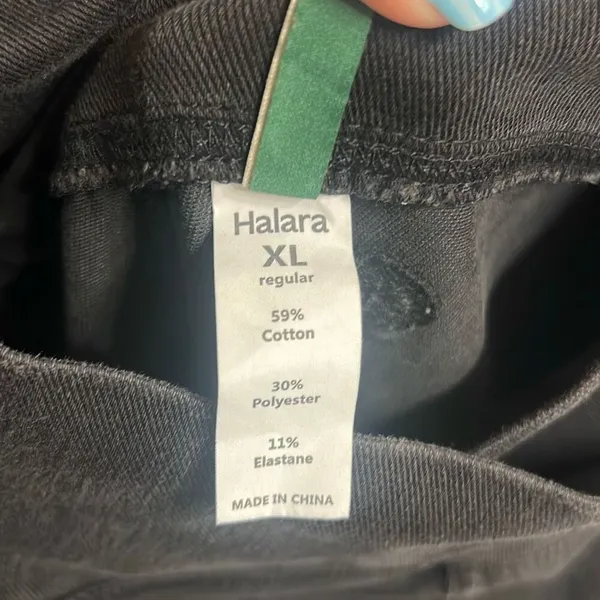 ✨Halara Flex™ High Waisted Crossover Pocket Washed Casual Flare Sz XL Jeans✨ - Image 10