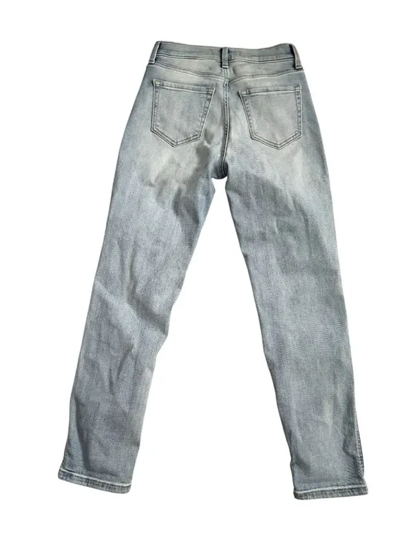 EUNINA Distressed Light Wash Ricky High Rise Boyfriend Jeans Size US Small - Image 4