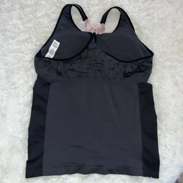 Tank Top Color Grey / Black Size XL EUC - Image 3