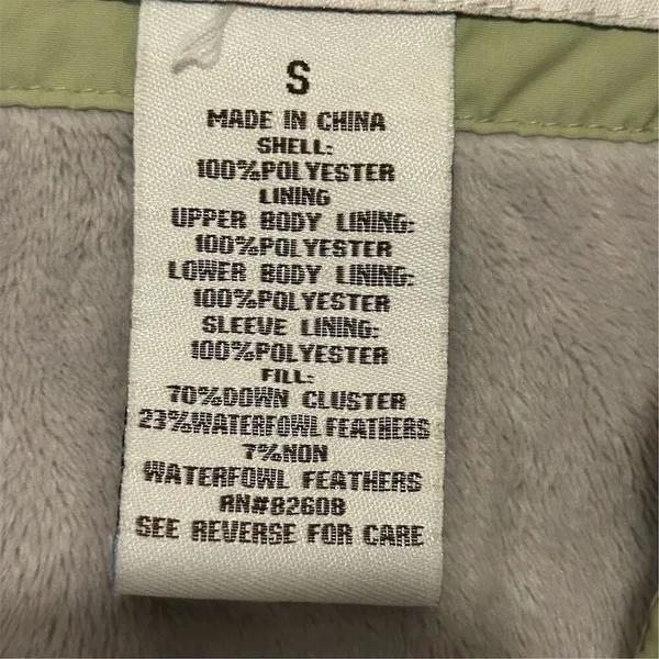 Free Country Women's Green‎ Puffer Jacket Size S Winter Casual - Image 10