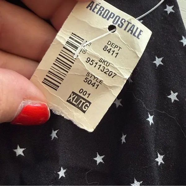 Aeropostale Star High Waisted Button Front‎ Mini Skirt XL Americana Y2K 90s NWT - Image 10