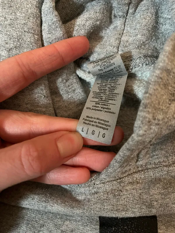Sweatshirt Gray Size L - Image 3
