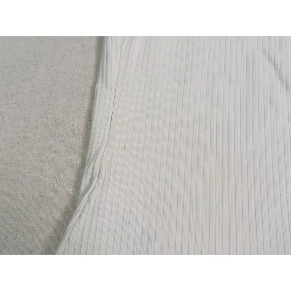Reformation Rochelle Ribbed Tank Top Size XS Ivory White Minimalist Layering - Image 10