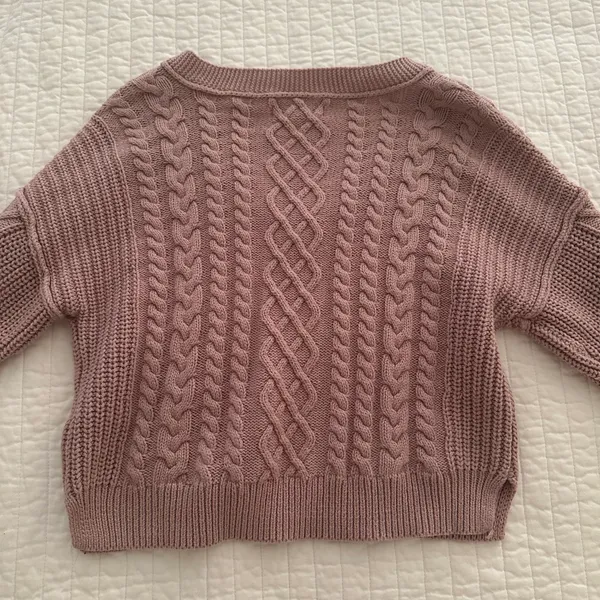 Cable Knit Sweater - Image 4