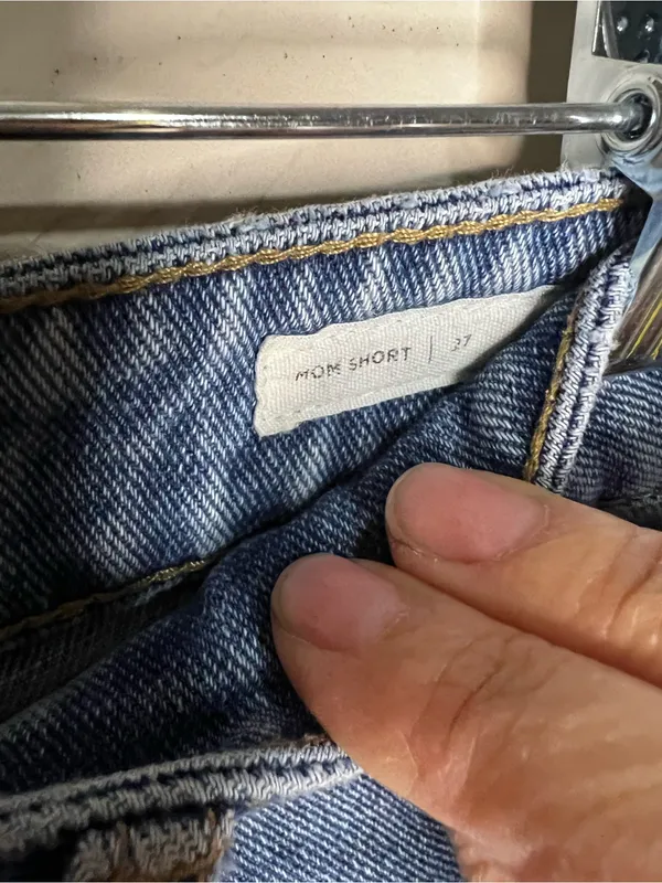PacSun High Rise Mom Cuffed‎ Denim Casual Summer Vacation Shorts - Image 6