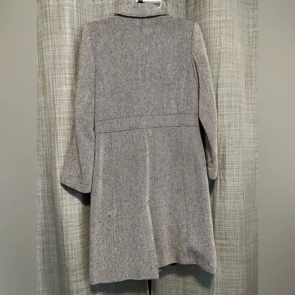 Merona Classic Gray Trench Coat - Image 4