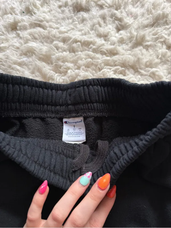 Champion Women’s' Black Cornell 'Big Red' Sweatpants - Image 3