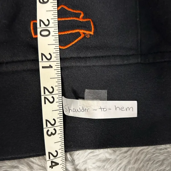 Harley-Davidson Charcoal Hoodie - Image 6
