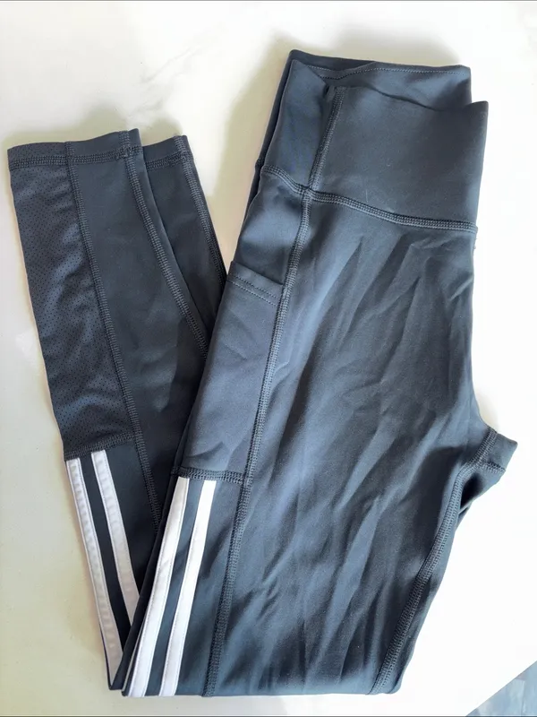 Adidas Black Aeroready Full Length Leggings Womens Small - Image 2