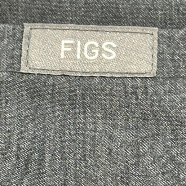 FIGS Catarina One-Pocket Scrub Top Graphite Size Large Medical Healthcare Nurse‎ - Image 6